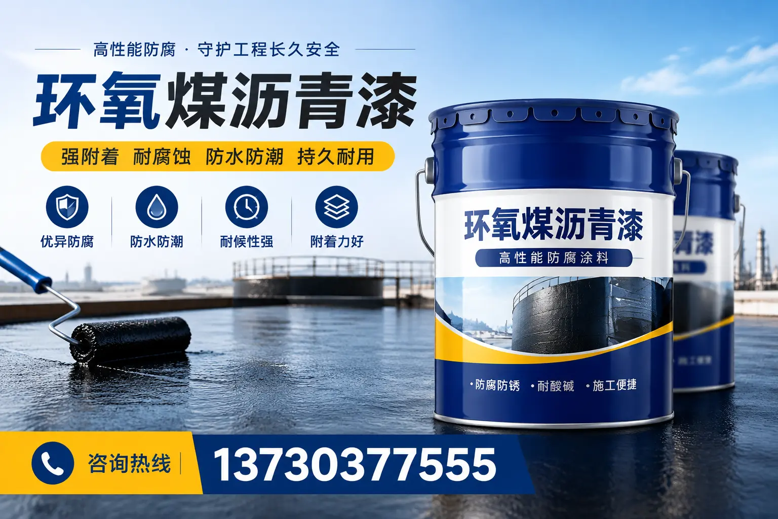 如何判断环氧煤沥青漆的质量?香河消费者指南